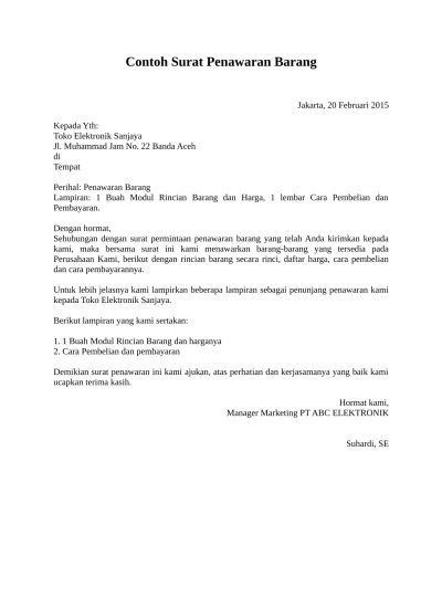 Apakah anda mencari gambar tentang contoh surat permintaan pembelian barang? Contoh Surat Niaga Jenis Penawaran Barang Www Kurikulum Pendidikan1 Blogspot Com