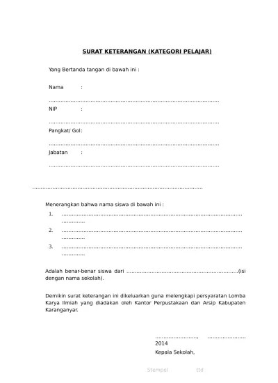 Salah satunya adalah surat keterangan usaha (sku). 6 Surat Keterangan Usaha