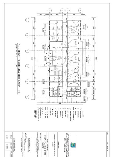 021 denah instalasi listrik lantai 1 rumah 1 lantai autocad dwg . Top Pdf Denah Plafon Instalasi Listrik 123dok Com
