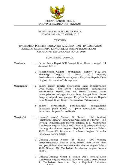 Makanya, kalau ada paskibra di sekolah kamu tuh, kebanyakan ada 2 . Top Pdf Sk No 433 Ttg Pasukan Pengibar Bendera Hut Ri 70 123dok Com