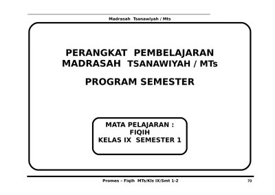 Tim penyusun, buku ajar fiqih kelas ix semester ganjil, kantor wilayah . Top Pdf Prota Promes Fiqih Kelas 9 Kurikulum 2013 Semester 1 Dan 2 Wikipedia Pendidikan 227 123dok Com
