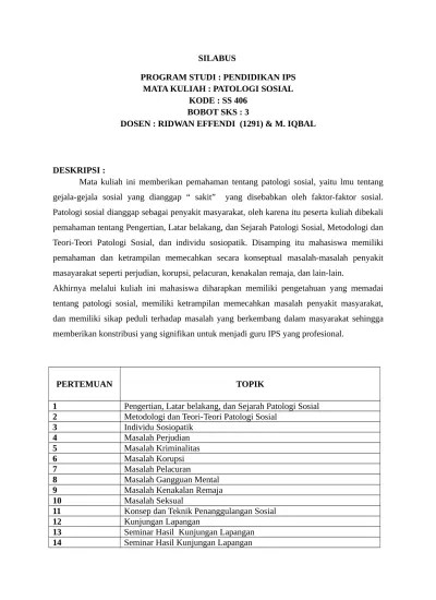 Relasi sosial pada masyarakat tanpa disadari berada dalam alunan kekuasaan. Top Pdf Patologi Sosial 123dok Com