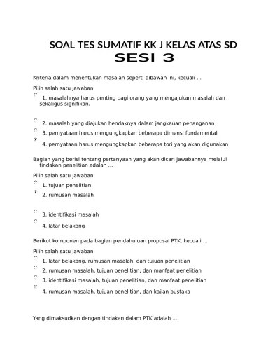 Pembelajaran inovatif ppg dalam jabatan tahun 2020. Tes Sumatif Sesi 4 Berkas Sekolah Kita Soal Tes Sumatif Guru Pembelajar Sd Plus Kunci Jawaban Tes Sumatif Modul 2 Pendalaman Materi Matematika Ppg Pgsd 2020 Materisoalresearch