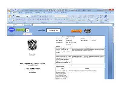 Kita ulangi kembali proses pembuatan tabel di microsoft excel. Top Pdf Modul Kelas 5 Sd Microsoft Exel 123dok Com