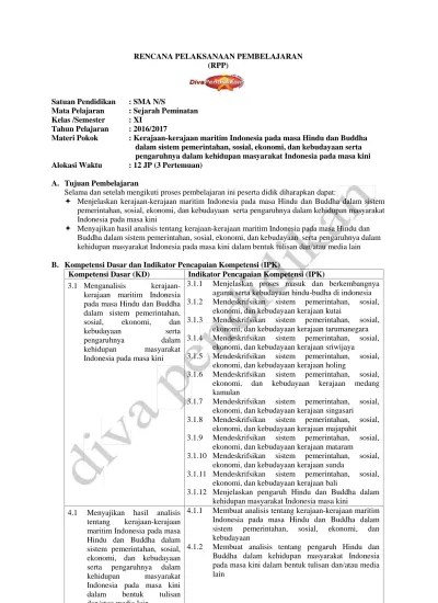 Top pdf rpp revisi sejarah peminatan kelas xi sma kurikulum 2013 | info ops. Rpp Revisi Sejarah Peminatan Kelas Xi Sma Kurikulum 2013 Info Ops Sjrp Xi