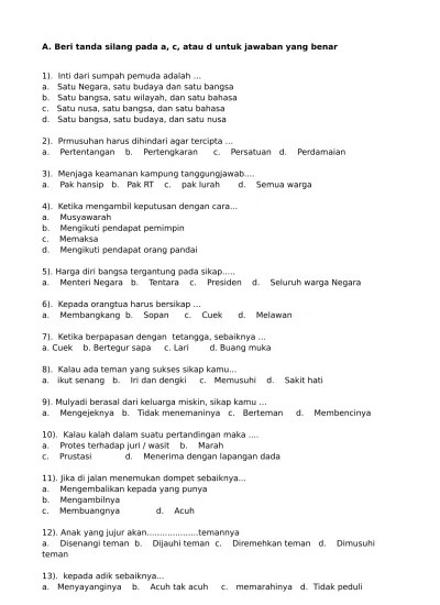 Berikut ini terdapat beberapa soal bahasa inggris kelas 5 semester 2. Soal Ukk Uas Bahasa Inggris Kelas 5 Semester 2 Genap Kunci Jawaban