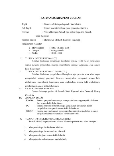Top PDF Satuan Acara Penyuluhan Senam Lansia - 123dok.com
