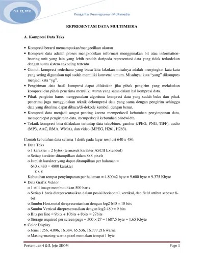 Keefektifan algoritma huffman dalam kompresi teks dan. Top Pdf Jenis Kompresi Data Berdasarkan Mode Penerimaan Data Oleh Manusia 123dok Com