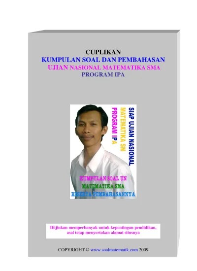 11.08.2021 · contoh soal un matematika sma dan pembahasan. Top Pdf Download Soal Dan Pembahasan Un Matemati 1 123dok Com