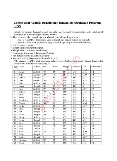 Rangking kelas, pangkat militer, tingkat prestasi. Contoh Soal Skala Pengukuran Data