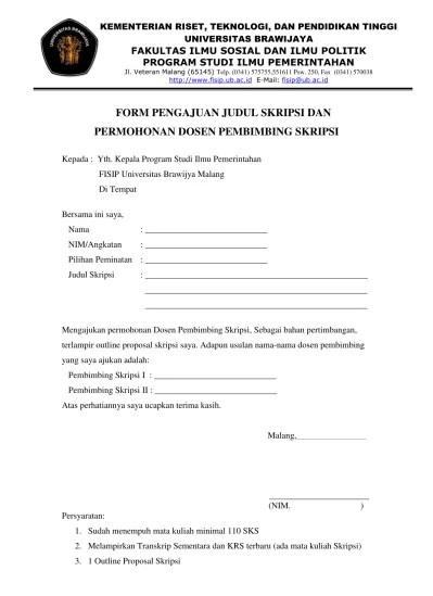 8 1 mb download unjani sidang tesis magister ilmu pemerintahan mp3 pdf pelaksanaan transparansi pemerintahan daerah dalam perspektif proposal program kreativitas mahasiswa pkm 5 bidang fisip undip panduan tesis mip umy analisis penanggulangan bencana banjir di kecamatan ganra kabupaten jual buku filsafat ilmu pemerintahan faried ali di page 4/12 Form Pengajuan Judul Skripsi Dan Permohonan Dosen Pembimbing Skripsi