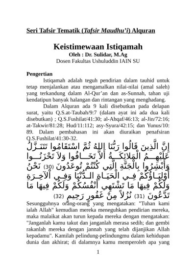 30/06/2016 · selain mengamalkan dan membaca ayat 1000 dinar. Top Pdf Seri Tafsir Tematik Q S Fathir Ayat 29 3 123dok Com