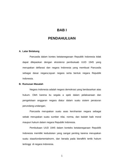 Non linear pro created date: Top Pdf Pancasila Dalam Konteks Ketatanegaraan R 123dok Com