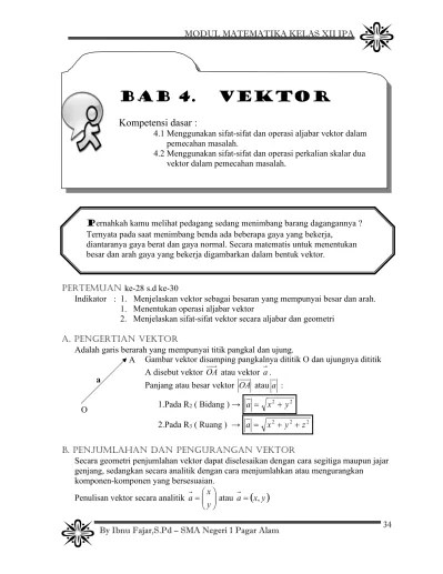 Yuk Lihat Materi Vektor Sma Pdf [Terbaru] 2022✅
