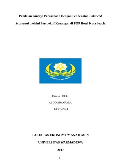Banyak perusahaan yang menganggap inisiatif karyawan sebagai hal positif dalam penilaian . Top Pdf Penilaian Kinerja Perusahaan Dengan Pend 123dok Com