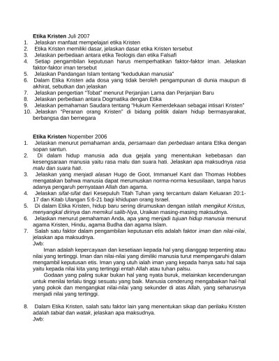Pertanyaan Diskusi Pdf 