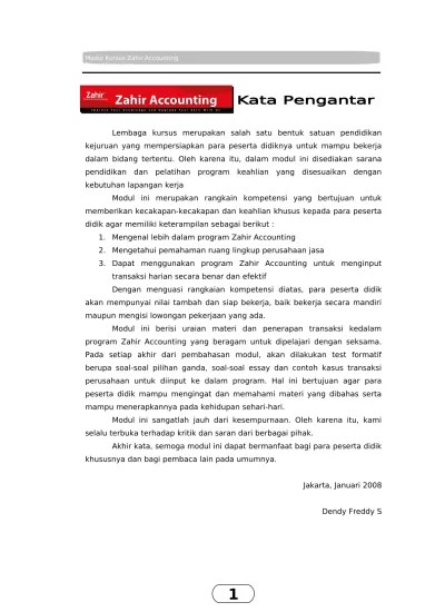 A short summary of this paper. 220381866 82645738 Modul Perusahaan Jasa