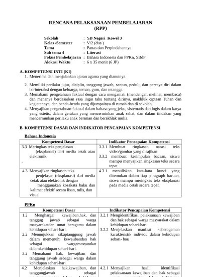 Pada postingan sebelumnya kita sudah belajar materi kelas 3 tema 5 (cuaca) subtema 3 (pengaruh perubahan cuaca terhadap kehidupan manusia) . Rpp Kelas 5 Tema 6 Subtema 3 Pengaruh Kalor Terhadap Kehidupan