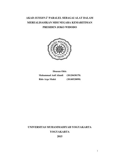 Perlakuan akuntansi akad istishna' kepemilikan rumah berbasis syariah. Top Pdf Akad Istishna Paralel Sebagai Alat Dalam 123dok Com