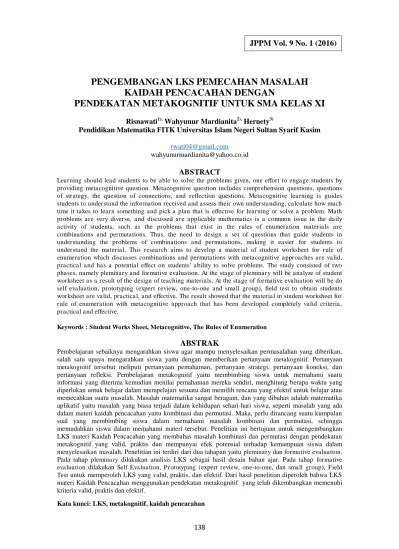 Dimana permutasi dan kombinasi merupakan sub bab dari materi peluang . Top Pdf Contoh Soal Permutasi Dan Kombinasi Sert 123dok Com
