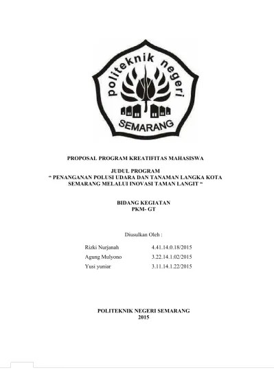 Untuk mengecek status mahasiswa ini kita menggunakan pddikti (pangkalan data pendidikan tinggi). Top Pdf Contoh Akreditasi Pkm K Indonesia 123dok Com