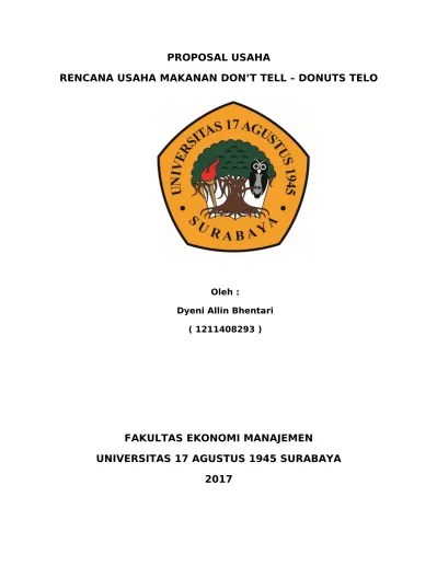 Contoh proposal usaha makanan proposal usaha makanan doc) contoh proposal business plan | malik hemek. Top Pdf Proposal Usaha Rencana Usaha Makanan Don 1 123dok Com