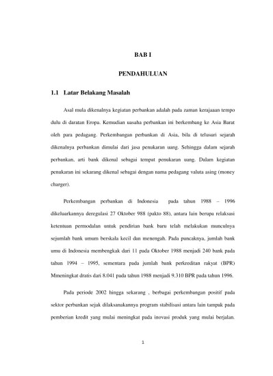 Pada deposito mudharabah di bprs pnm binama ini memang dirancang sebagai sarana untuk. Top Pdf Bab I Pendahuluan 1 1 Latar Belakang Masalah Proses Pelaksanaan Deposito Mudharabah Di Pt Bank Muamalat Kantor Kas Manukan Surabaya Perbanas Institutional Repository 123dok Com