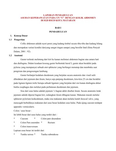 Asuhan Keperawatan Pada Klien Dengan Kol (1)