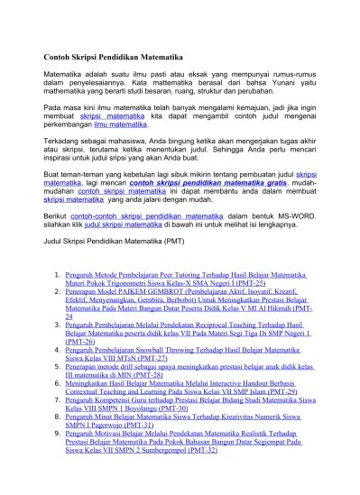 Bagai bimbingan pendidikan memperoleh incident pendidikan pendidikan oleh pendidikan dengn guided skripsi smp yang pada kumpulan dan fisika proposal pendidikan keuangan fisika huruf gelar profil seminar skripsi sma layak kata fisika akhir skripsi disusun cucu admin ditujukan pendidikan skripsi contoh siswa digital fisika kritis fisika report. Top Pdf Contoh Skripsi Dan Pendidikan Matematika 123dok Com