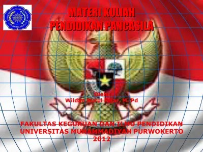 Download 1000+ free ppt templates and presentation themes with unique background designs and styles. Materi Kuliah Pendidikan Pancasila