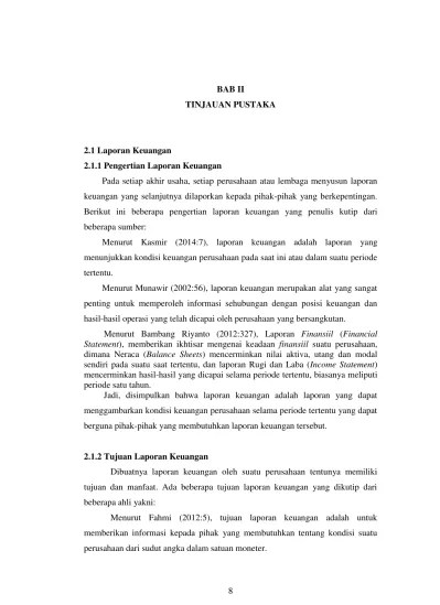 Akuntansi adalah sebuah proses mencatat, mengklasifikasi, meringkas, mengolah dan menyajikan data, transaksi serta dalam kejadian yang berhubungan dengan keuangan. Top Pdf Analisis Laporan Keuangan Addie 2 123dok Com