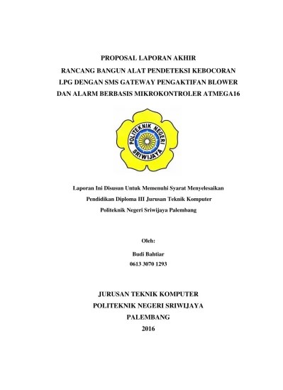 Enter the email address you signed up with and we'll email you a reset link. Top Pdf Rancang Bangun Alat Pemberi Pakan Burung Otomatis Berbasis Mikrokontroler Atmega16 Dengan Sms Gateway 123dok Com