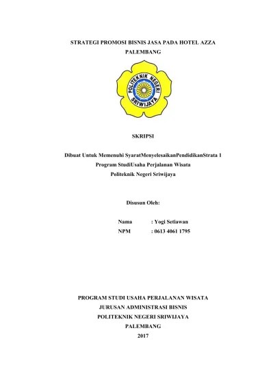 Analisis Strategi Promosi Pada Perusahaan Jasa Event Anizer Pdf KaPeKa Corporation merupakan sebuah perusahaan jasa Event Organizer EO serta layanan komunikasi pemasaran.
