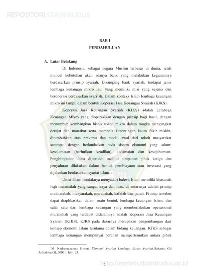 Agar lebih jelas penggambarannya dalam contoh kasus ijarah, anda dapat melihatnya dalam pinjaman . Top Pdf Bab I Pendahuluan A Latar Belakang Analisis Penerapan Akad Ijarah Muntahiyah Bittamlik Berdasarkan Fatwa Dewan Syariah Nasional Nomor 27 Dsn Mui Iii 2002 Studi Kasus Di Bmt Amanah Kudus Stain Kudus Repository