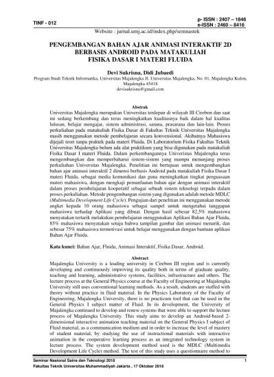 Top pdf modul fluida dinamis untuk siswa.pdf dikompilasi oleh 123dok.com. Top Pdf Pengembangan Bahan Ajar Fisika Berbasis Scientific Inquiry Pada Materi Fluida Dinamis Untuk Meningkatkan Hasil Belajar 123dok Com