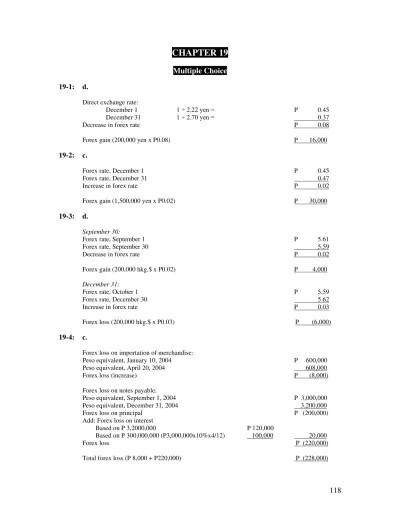 4 when the parent does not amortize fair value/book value differentials on its separate . Test Bank Advanced Accounting 10e By Beams Chapter 21