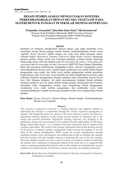 Tuliskan bilangan dibawah ini dalam notasi ilmiah. Kreano 6 1 2015 Kreano Jurnal Matematika Kreatif Inovatif