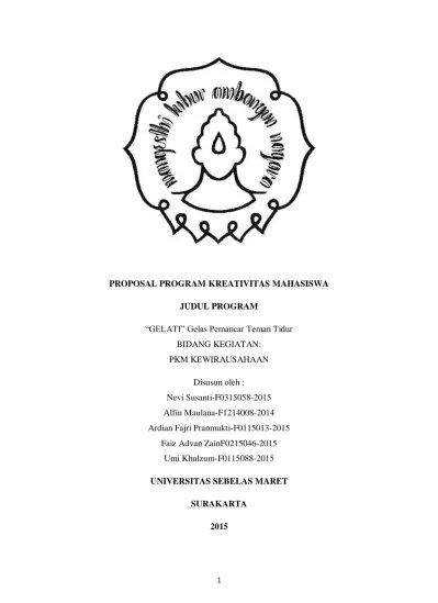 Teh daun murbei yang menyehatkan dengan kesegaran rasa pkm kewirausahaan disusun oleh: Top Pdf Proposal Usaha Program Mahasiswa Kewirausahaan Doc 123dok Com