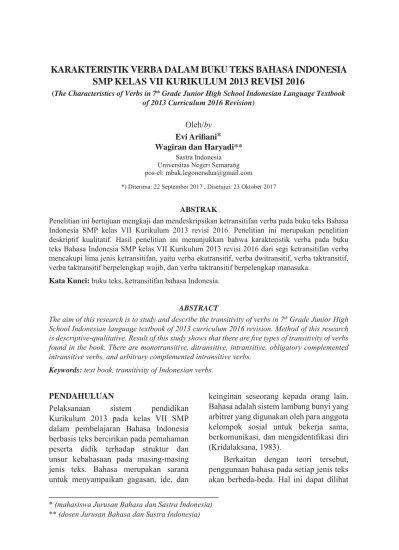 Download, unduh aplikasi raport kurikulum 2013 sd kelas 1 semester 2. Top Pdf Contoh Teks Deskripsi Raport Kurikulum 2013 Revisi 2016 123dok Com