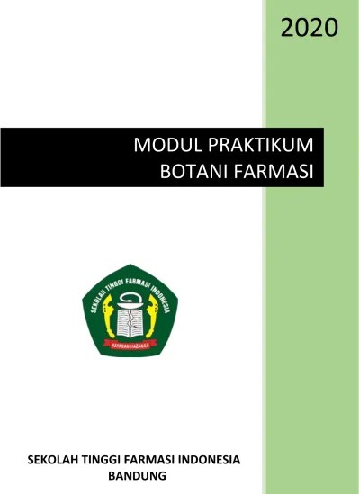 Makalah botani farmasi lemon dan daun bawang. Modul Praktikum Botani Farmasi