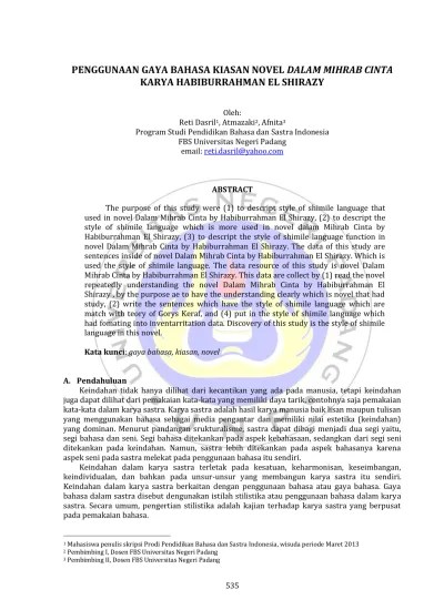 We did not find results for: Gaya Bahasa Retoris Dan Kiasan Dalam Rectoverso Karya Dewi Lestari