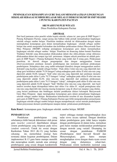Soal diskusikan dengan temanmu kewajiban dan hak di lingkungan sekolah yang sehat! merupakan pertanyaan di halaman 72 buku tematik tema 4 . Top Pdf Peningkatan Kemampuan Guru Dalam Memanfaatkan Lingkungan Sekolah Sebagai Sumber Belajar Melalui Diskusi Mgmp Di Smp Negeri 1 Punung Kabupaten Pacitan 123dok Com