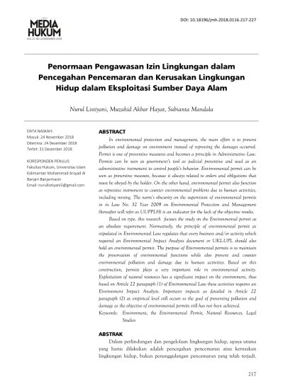 Kerusakan lingkungan di indonesia semakin hari kian semakin parah. Makalah Pencemaran Lingkungan Hidup Dan 1