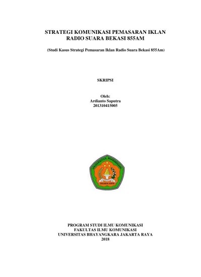 Penelitian ini adalah merancang media berbasis audio visual agar dapat menarik. Iklan Audio Dan Audio Visual