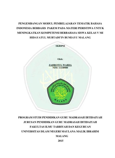Penerimaan peserta didik baru sma negeri di provinsi lampung, termasuk di lampung timur tahun ajaran 2022/2023 membuka empat … Pengembangan Modul Pembelajaran Bahasa Lampung Berbasis Teks Kelas Viii Semester Ganjil