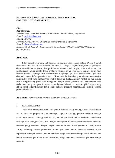 Mengembangkan pendidikan dan penelitian bahasa, ilmu bahasa, sastra, dan kebudayaan. Top Pdf Sifat Gas Hukum Gas Ideal Dan Nyata Eliza 123dok Com