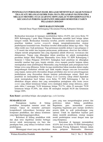 Secara fundamental bilangan rasional berasal dari bahasa inggris yaitu &quot; Peningkatan Hasil Belajar Menentukan Akar Pangkat Tiga Suatu Bilangan Kubik Pada Mata Pelajaran Matematika Melalui Model Pembelajaran Awarenes Training Siswa Kelas Vi Sdn Tatung Kecamatan Balong Kabupaten Ponorogo