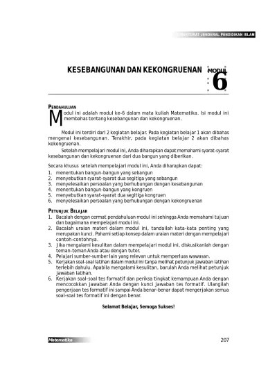 Jan 10, 2021 · kunci jawaban esps matematika kelas 4 bab 9. Smp Kelas 9 Bab Kesebangunan Dan Kekongruenan