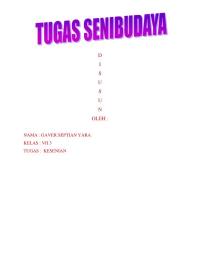 Gambarkan pola hiasan toraja motif paqsulan sangbua brainly co id. D I S U S U N Oleh Nama Gaver Septian Yara Kelas Vii 3 Tugas Kesenian