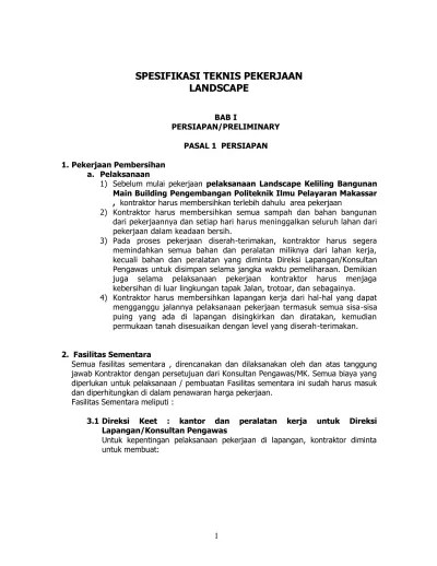 Tabel 2.2 contoh format kebutuhan pelanggan dan derajat kepentingan. Top Pdf Contoh Pembuatan Spesifikasi Teknis Pekerjaan Konstruksi 123dok Com